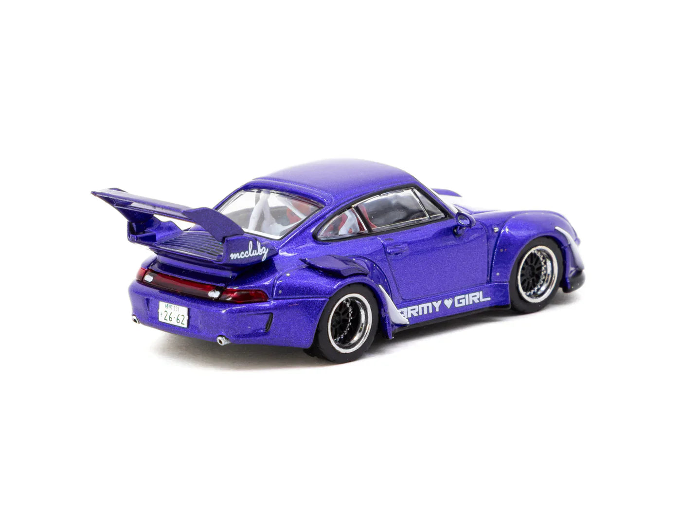 Tarmac Works 1/64 RWB 993 ARMY GIRL - Officially licensed by RWB