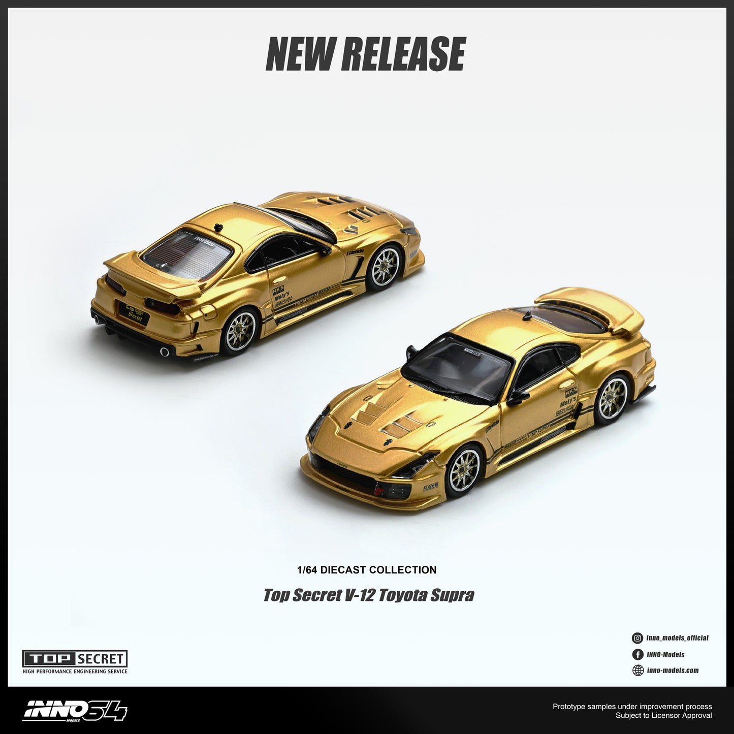 [ETA:  Nov 2026 ] Inno64 1/64 TOP SECRET V12 SUPRA