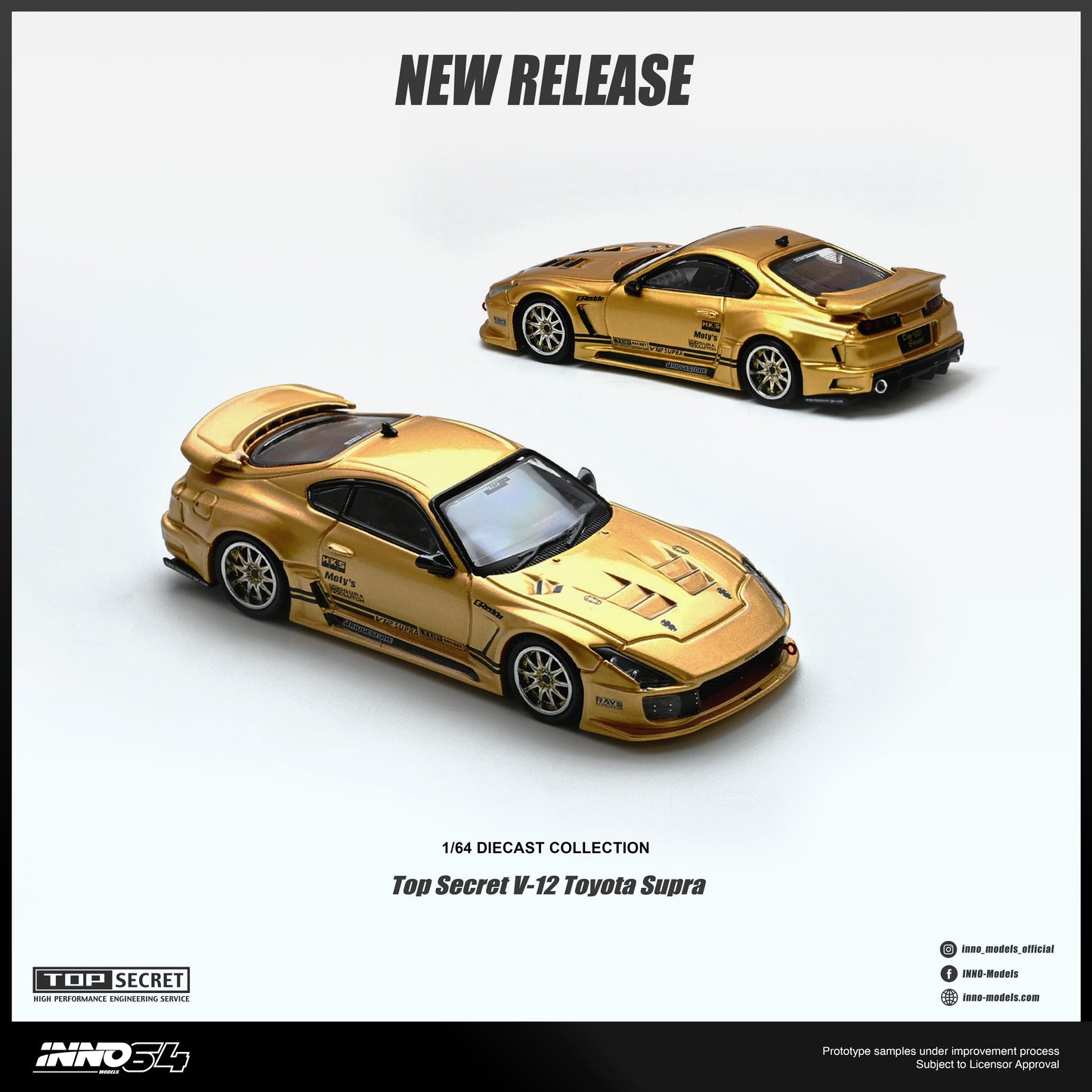[ETA:  Nov 2026 ] Inno64 1/64 TOP SECRET V12 SUPRA