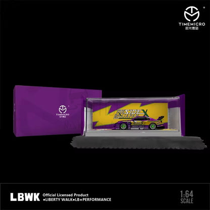 Time Micro 1/64 S15 Silvia LB Super Silhouette Purple