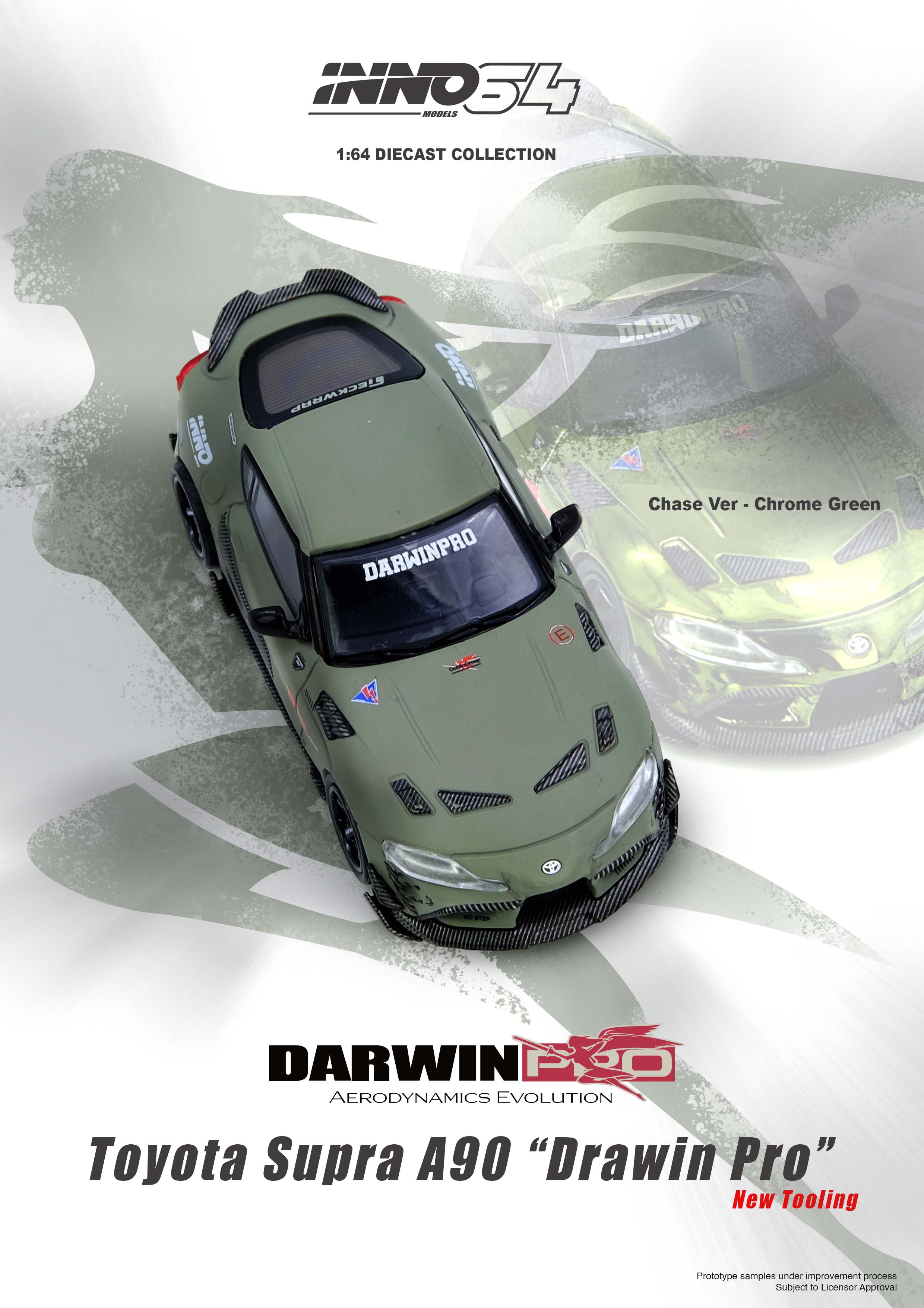 ETA: Nov 2026 ] Inno64 1/64 TOYOTA SUPRA A90 DARWIN PRO Matte