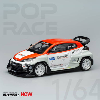 Pop Race 1/64 GR Yaris Fensport