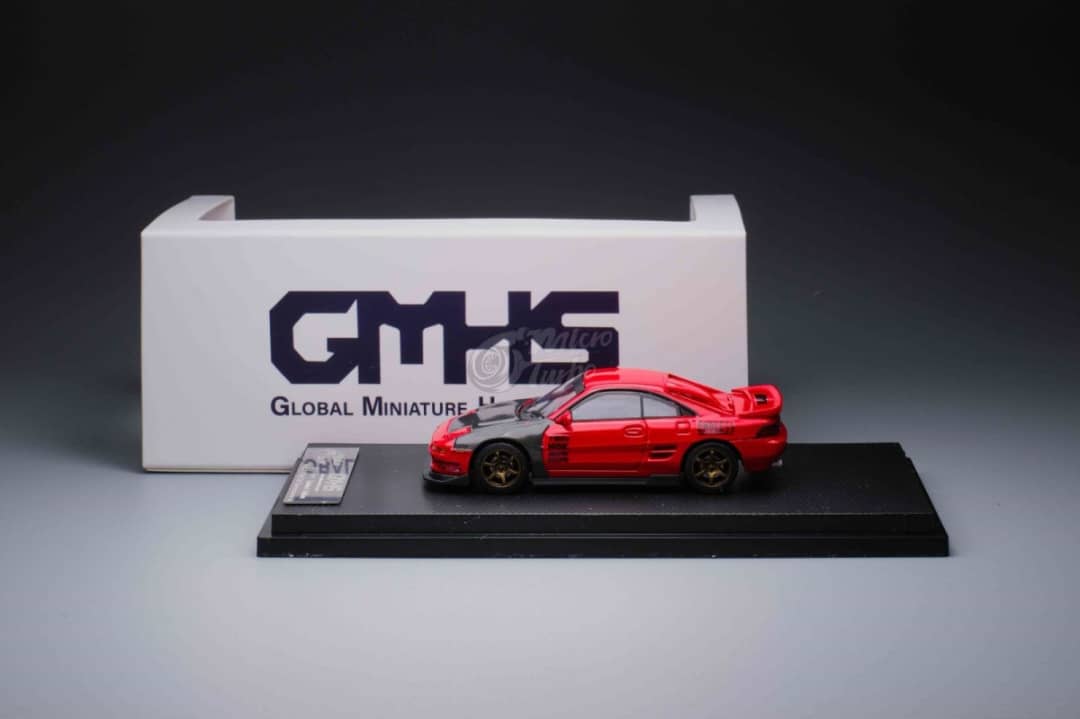 Microturbo 1/64 MR2 Red with Carbon Hood [Global Miniature Hobby Show Shanghai Event Exclusive]