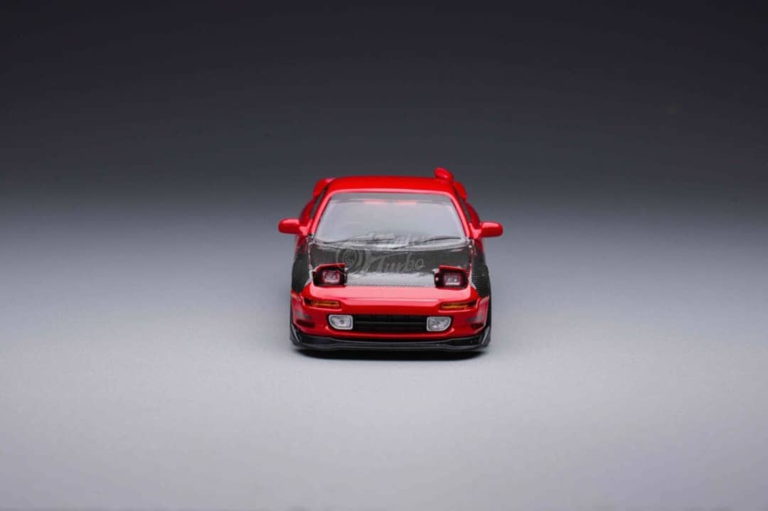 Microturbo 1/64 MR2 Red with Carbon Hood [Global Miniature Hobby Show ...