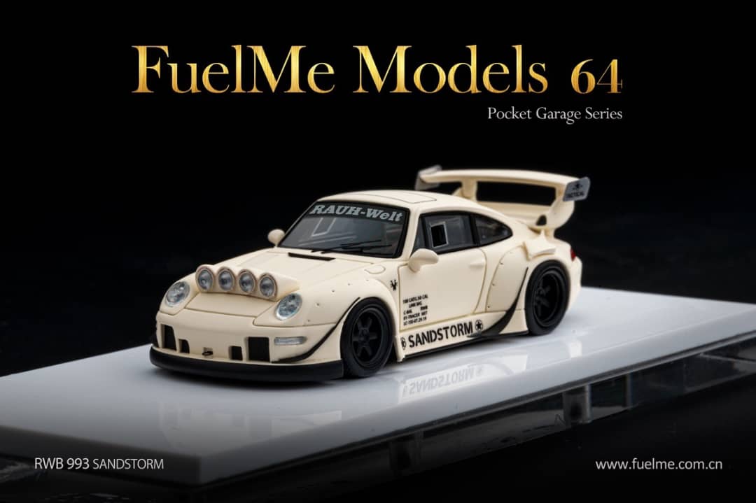 Fuelme RWB993 1/18 プロトタイプ黒 Fuelme RWB993 1/18 プロトタイプ黒 Fuelme RWB993 1/18