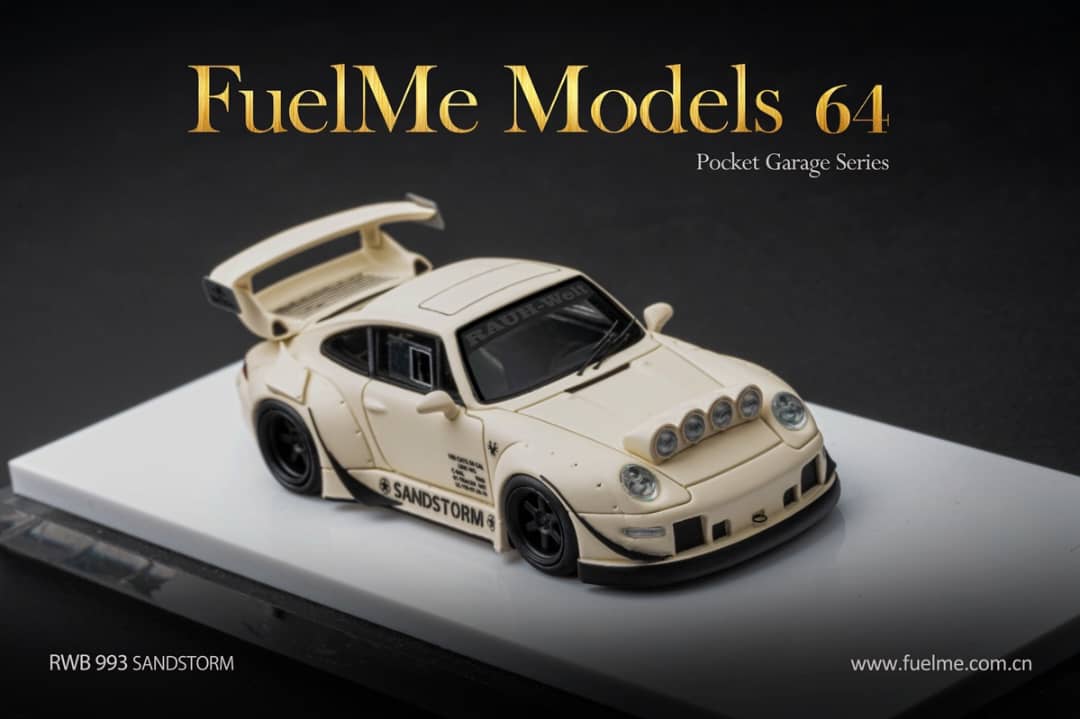 Fuel Me 1/64 RWB993 Sandstorm [Resin] **Limited to 299pcs