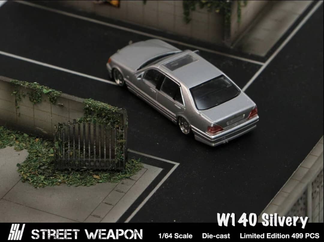 Street Weapon 1/64 W140 SILVER