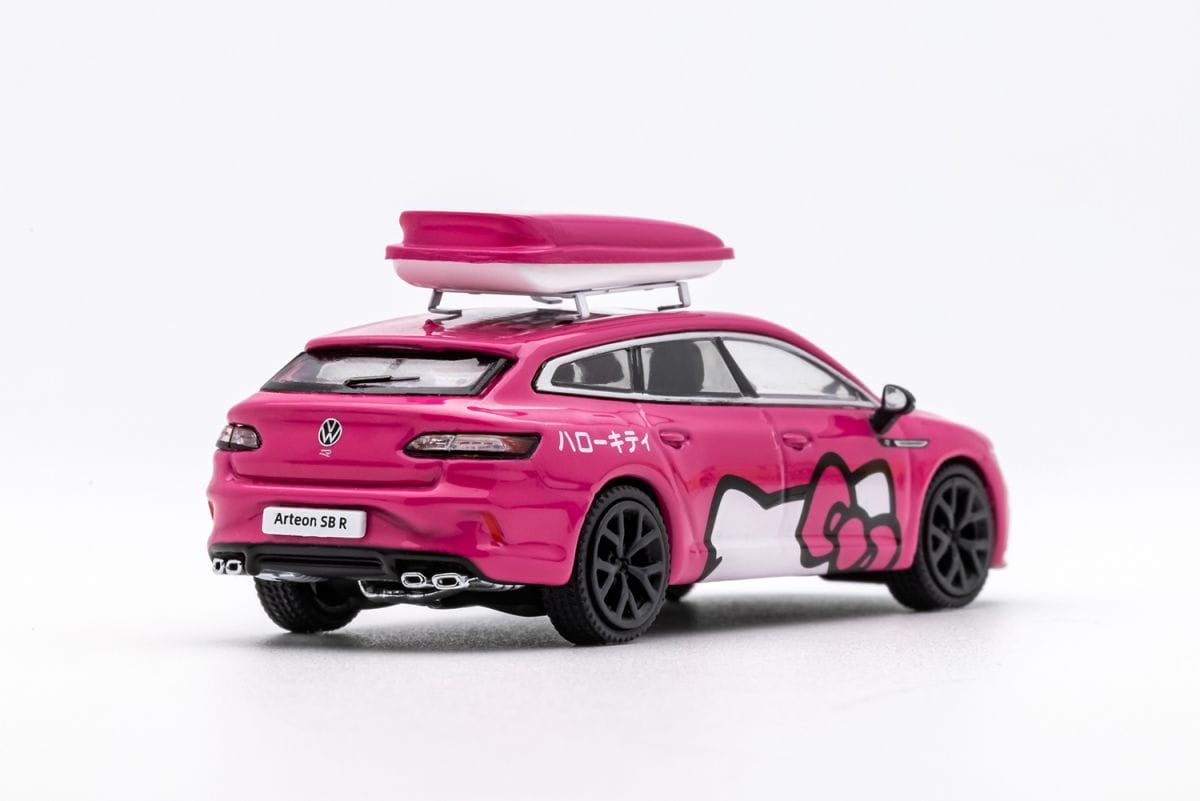 GCD 1/64 VW Arteon R (CC) Shooting Brake Pink Cartoon