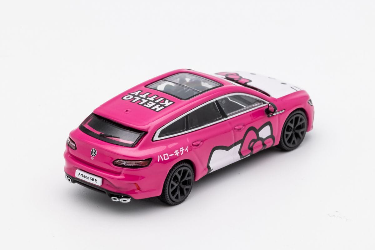 GCD 1/64 VW Arteon R (CC) Shooting Brake Pink Cartoon