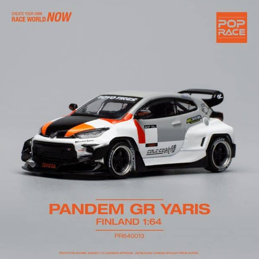 Pop Race 1/64 GR YARIS FINLAND