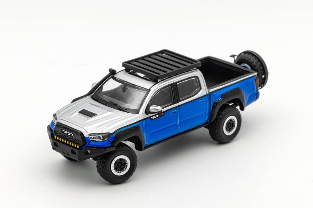 GCD 1/64 Toyota Tacoma N300 Offroad Version(239) - Blue Silver