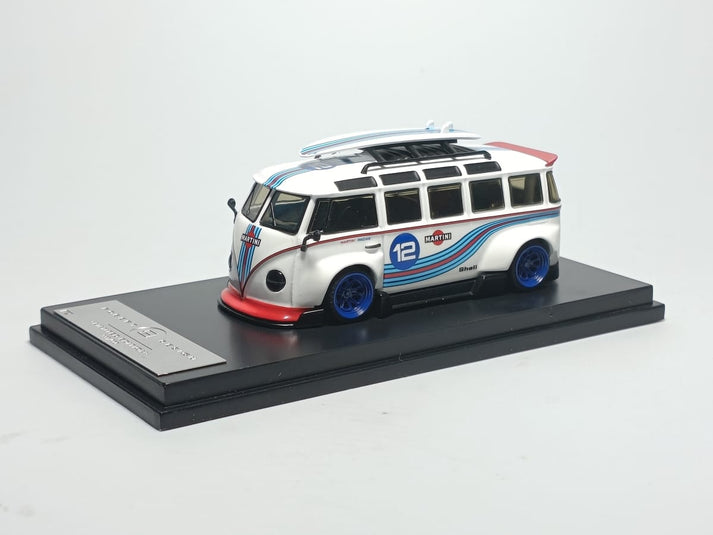 Inspire Model 1/64 T1 Kombi Robert Design Volkswide – Black Ice Diecast