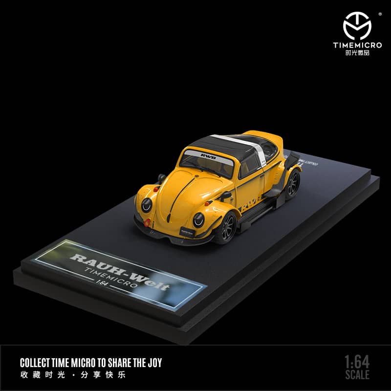 Time Micro 1/64 RWB Beetle Targa Yellow