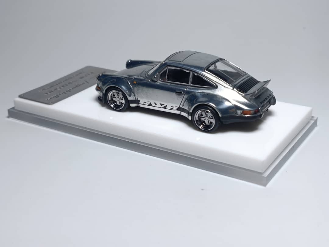 Model Collect 1/64 RWB  911 Carrera Coupe, RWB Backdate Modified Raw Silver **Limited To 499pcs