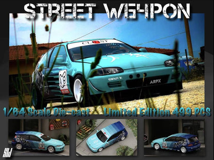 Street Weapon 1/64 Civic EG6 Kanjozoku Falken Livery