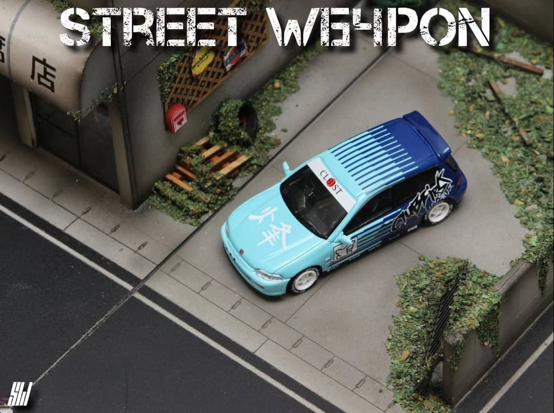 Street Weapon 1/64 Civic EG6 Kanjozoku Falken Livery