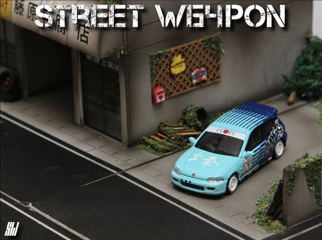 Street Weapon 1/64 Civic EG6 Kanjozoku Falken Livery