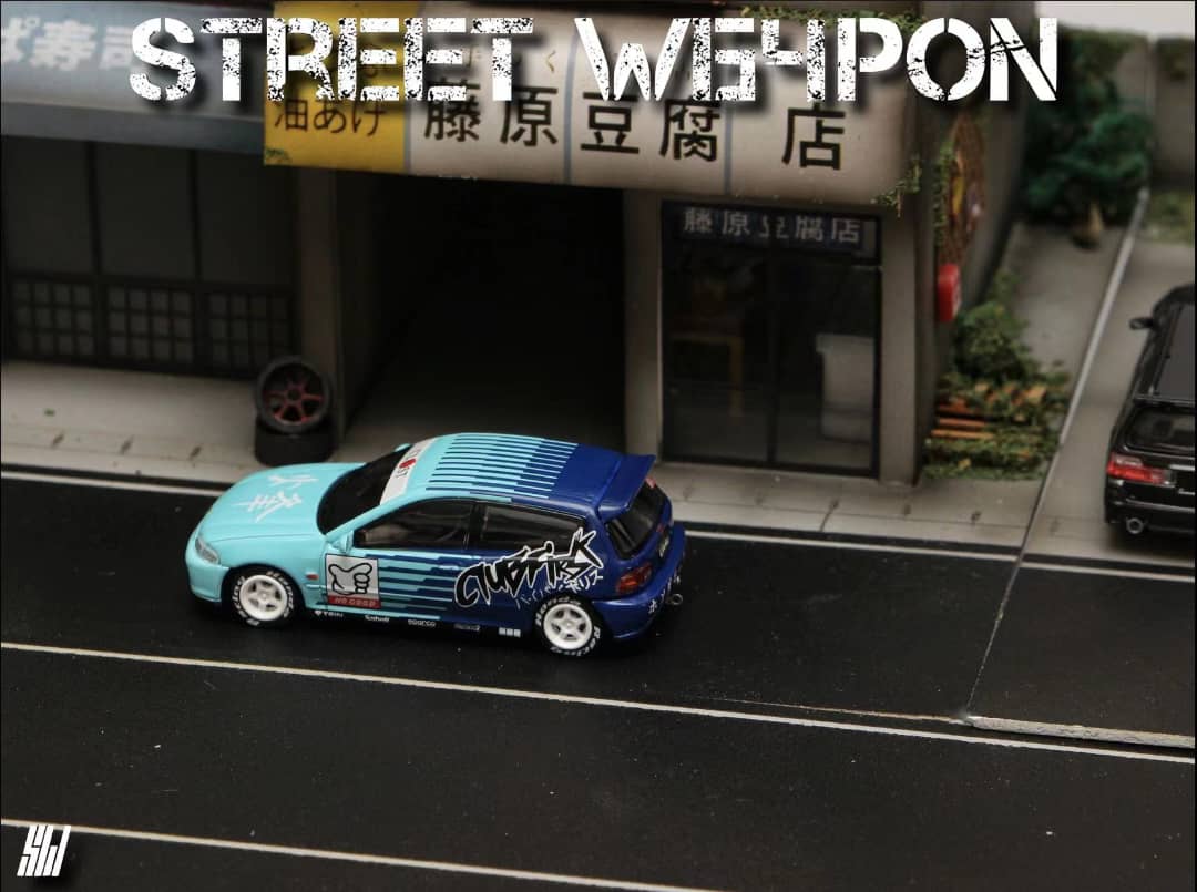 Street Weapon 1/64 Civic EG6 Kanjozoku Falken Livery