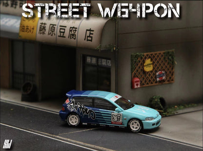 Street Weapon 1/64 Civic EG6 Kanjozoku Falken Livery