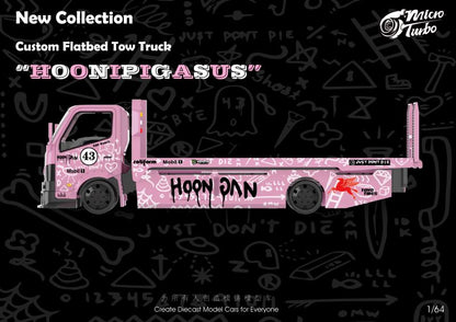 Microturbo 1/64 300 Series II - Custom Tow Truck Hoonipigasus Livery