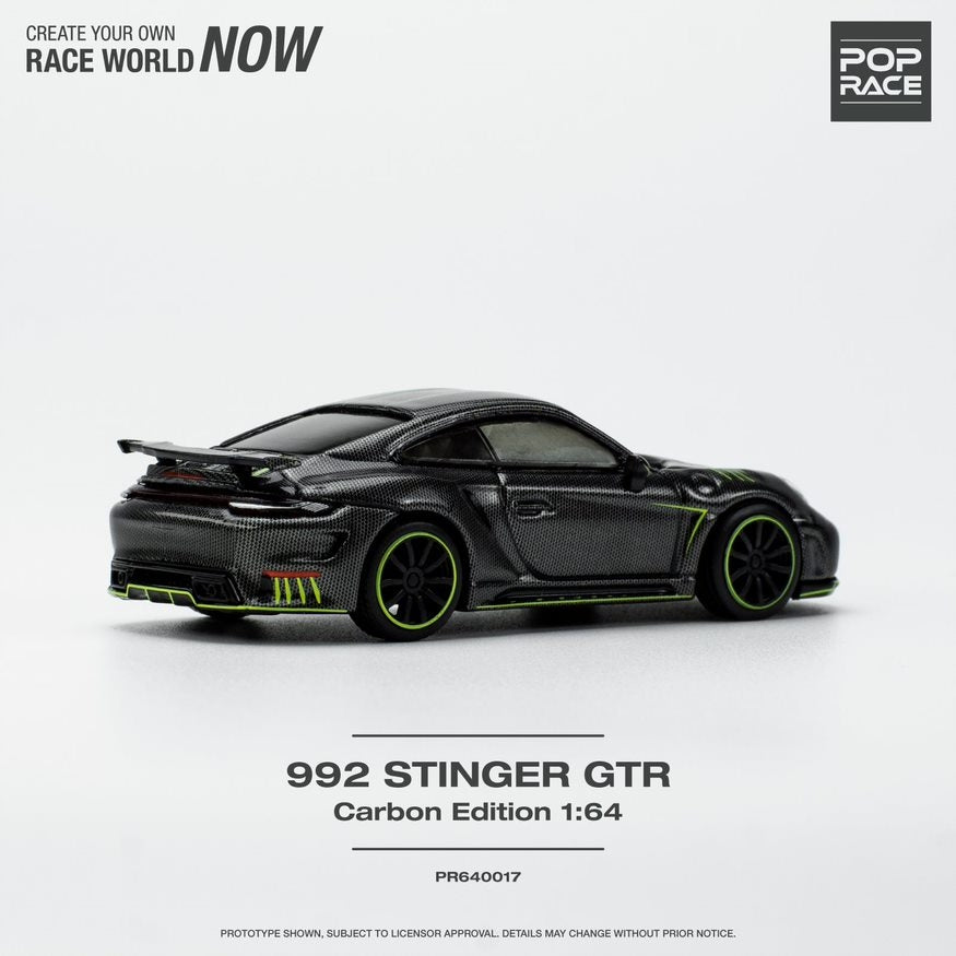 [ETA:  Dec 2023 ] Pop Race 1/64 992 STINGER GTR CARBON EDITION