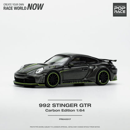 [ETA:  Dec 2023 ] Pop Race 1/64 992 STINGER GTR CARBON EDITION