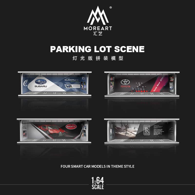 [ETA:  Mar 2024 ] MoreArt 1/64 Assembly Diorama Garage Theme with LED Light