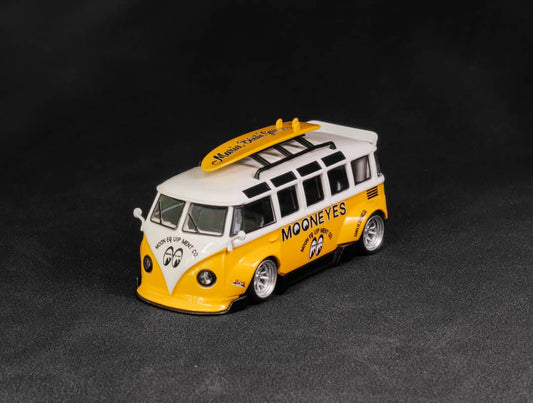 LF Model 1/64 VW T1 Kombi Mooneyes