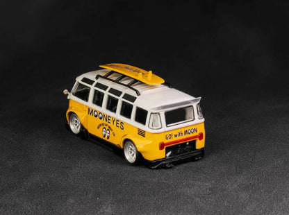 LF Model 1/64 VW T1 Kombi Mooneyes