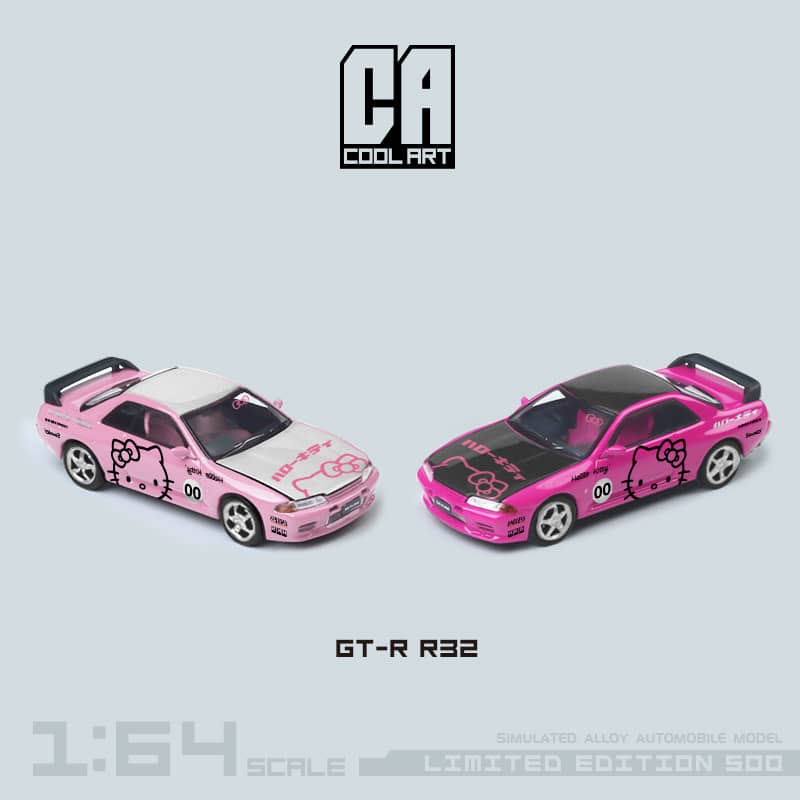 [ETA:  May 2024 ] Time Micro x Cool Art 1/64 Skyline GT-R R32  (Open-Hood, Visible Engine)