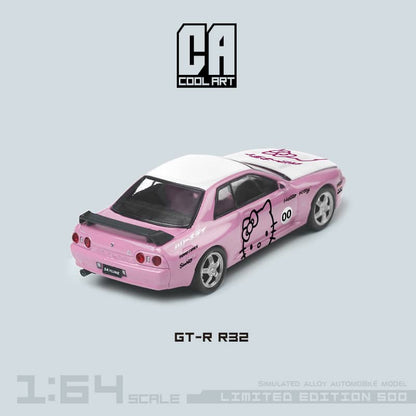 [ETA:  May 2024 ] Time Micro x Cool Art 1/64 Skyline GT-R R32  (Open-Hood, Visible Engine)