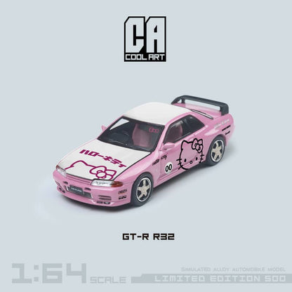 [ETA:  May 2024 ] Time Micro x Cool Art 1/64 Skyline GT-R R32  (Open-Hood, Visible Engine)