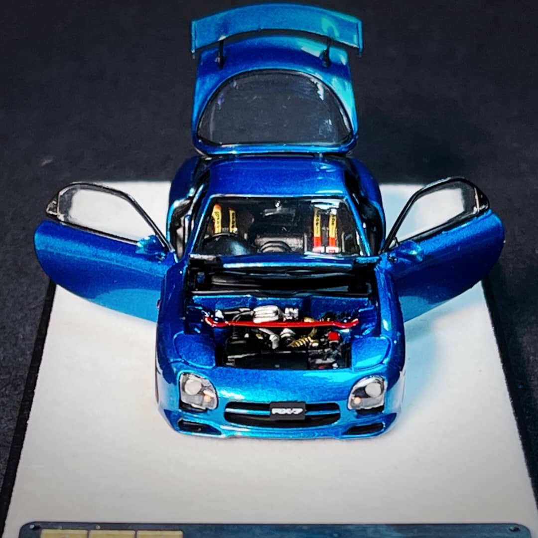 PGM 1/64 RX-7 FD3S Metallic Blue