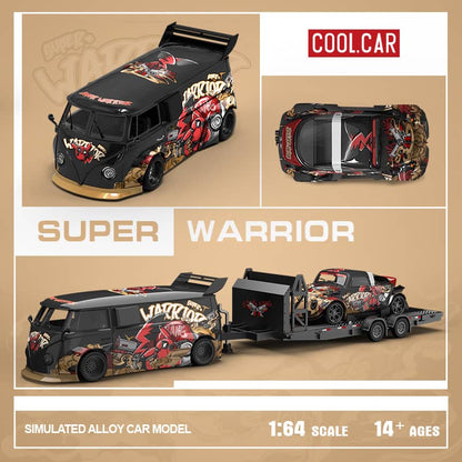 Time Micro x CoolCar 1/64 Super Warrior Livery