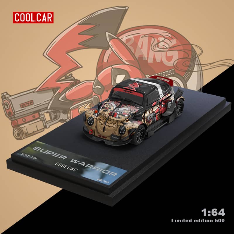 Time Micro x CoolCar 1/64 Super Warrior Livery