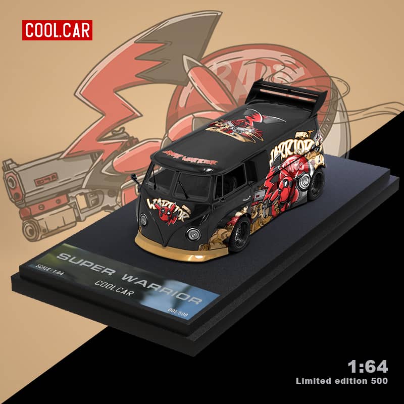 Time Micro x CoolCar 1/64 Super Warrior Livery