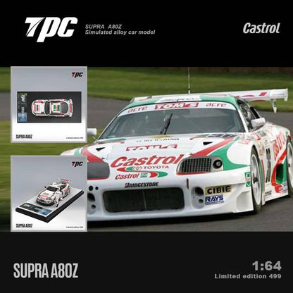 Time Micro x TPC 1/64 Supra A80 Castrol 36# Livery