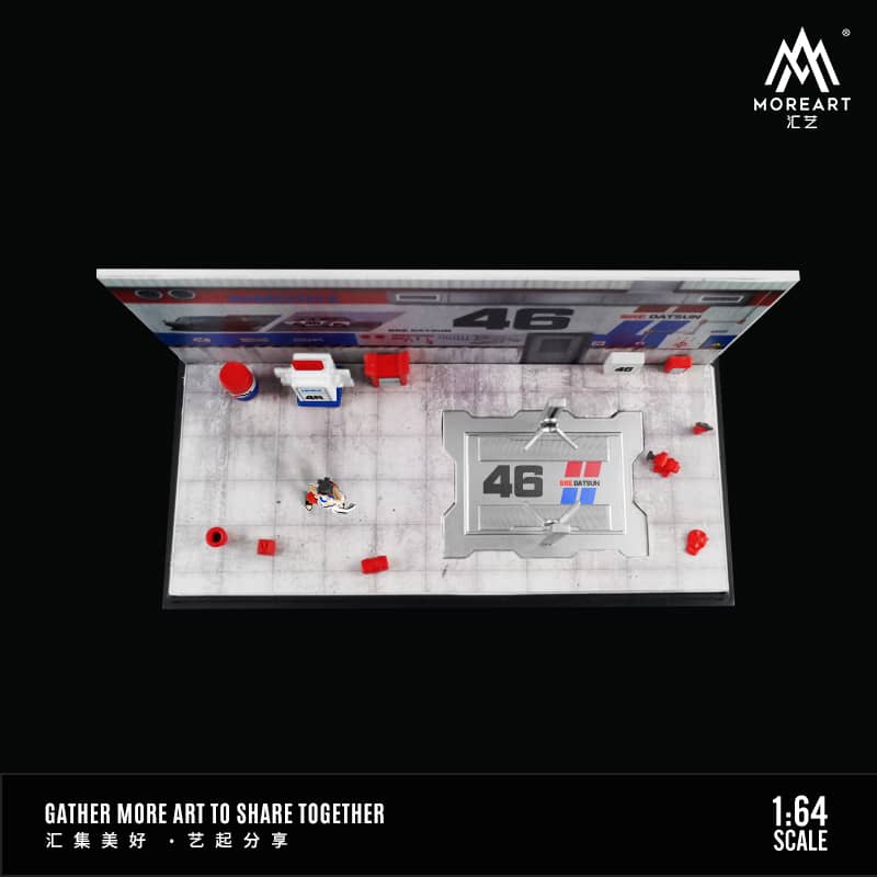 [ETA:  Jun 2024 ] MoreArt 1/64 One-Piece Diorama Auto Repair Shop - BRE 46#