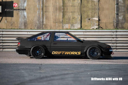 [ETA:  Aug 2024 ] Focal Horizon 1/64 Sprinter Trueno AE86 V8 Driftworks DW86 Modified | Open-Hood, Visible LSX454 Engine NA