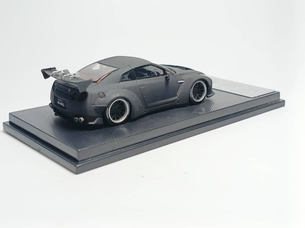 [ETA:  May 2024 ] Model Collect 1/64 Liberty Walk R35 Matt Black Color
