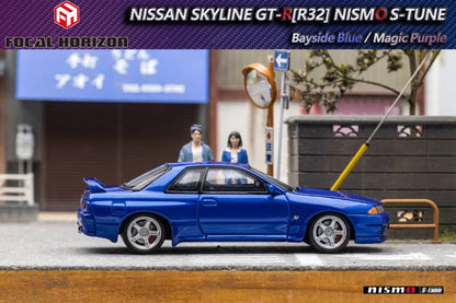 Focal Horizon 1/64 Nismo S-Tune Skyline GT-R R32 (Open-Hood, Visible Engine)