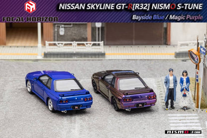 Focal Horizon 1/64 Nismo S-Tune Skyline GT-R R32 (Open-Hood, Visible Engine)