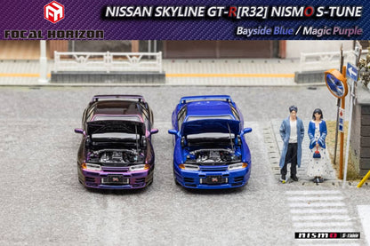 Focal Horizon 1/64 Nismo S-Tune Skyline GT-R R32 (Open-Hood, Visible Engine)