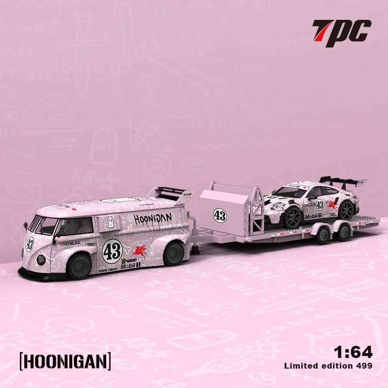 Time Micro x TPC 1/64 Hoonigan Pink TPC T1 / 992 GT3 RS