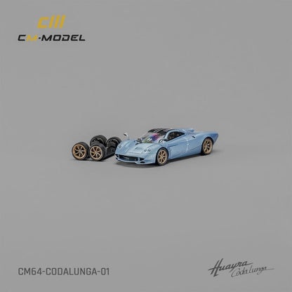 CM Model 1/64 Pagani Huayra Codalunga - Blue