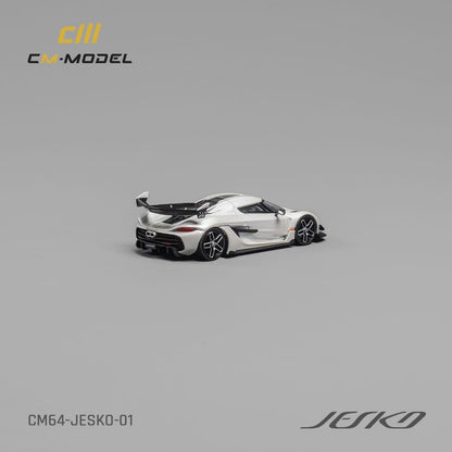 CM Model 1/64 Koenigsegg Jesko Attack - Pearl White