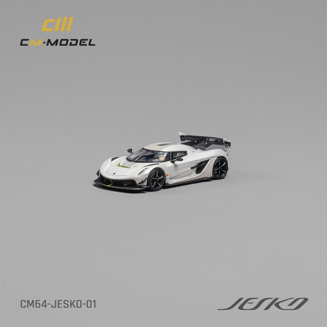 CM Model 1/64 Koenigsegg Jesko Attack - Pearl White