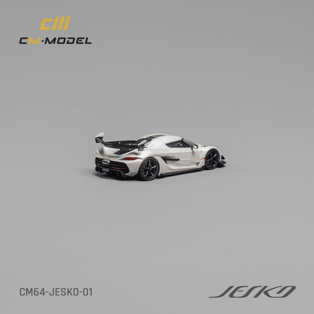 CM Model 1/64 Koenigsegg Jesko Attack - Pearl White