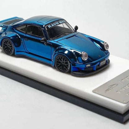 Model Collect 1/64 RWB930 GT Wing - Chrome Blue