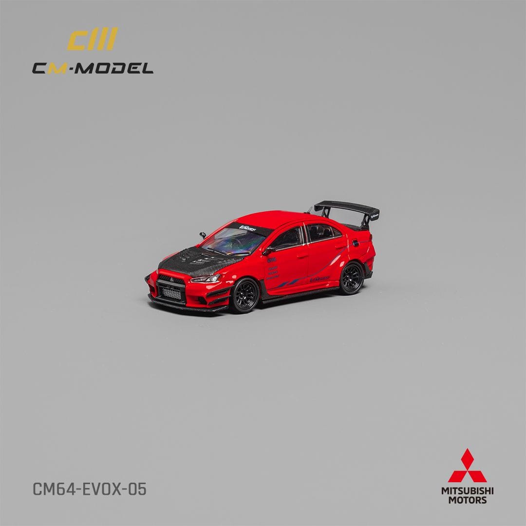 [ETA:  Sep 2024 ] CM Model 1/64 Mitsubishi Varis EVO X - Red